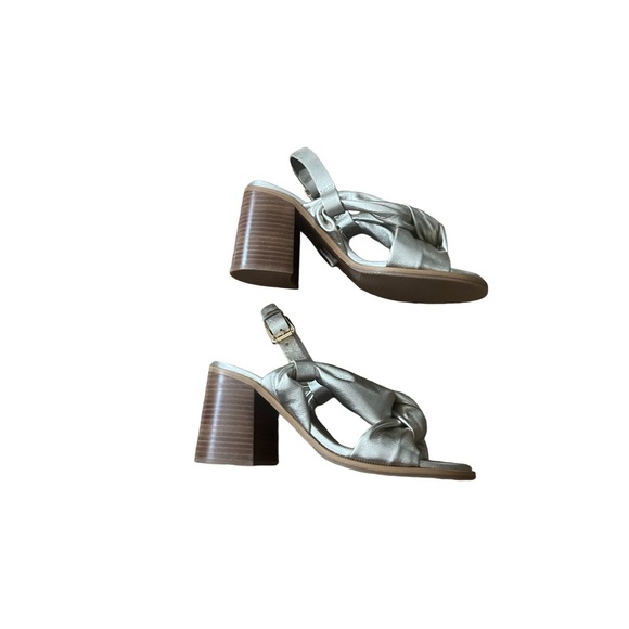 SEE BY CHLOE KNOT GOLD COLOR SANDAL SIZE EU 39, US 9 - Picture 5 of 9